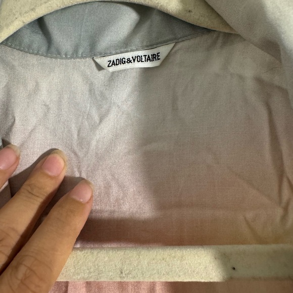 Zadig & Voltaire button up size small - Picture 5 of 5